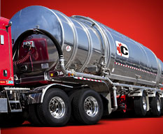 Tanker transportation throughout Ontario, Quebec and the USA 