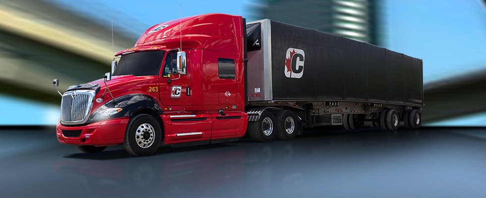 Cooney transport has one of Ontario's largest, flatbed trucking fleets  